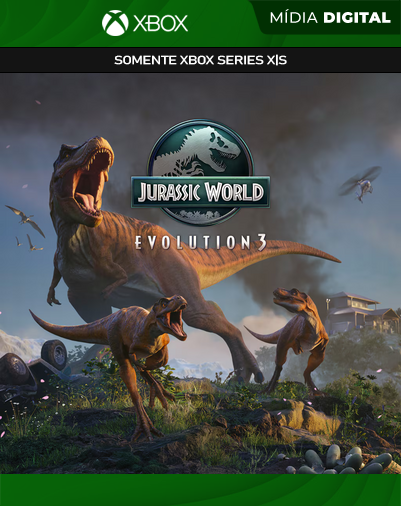Jurassic World Evolution 3 – Xbox Series XS – Mídia Digital